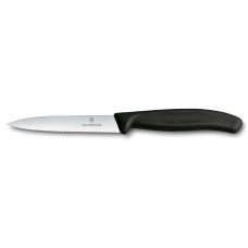 Victorinox Gemüsemesser Swiss Classic 6 Stück, Schwarz, 8 cm Victorinox Gemüsemesser Swiss Classic 6 Stück, Schwarz, 8 cm
