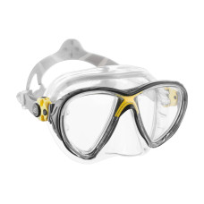 CRESSI Big Eyes Evolution Crystal Mask Crystal/Yellow CRESSI Big Eyes Evolution Crystal Mask Crystal/Yellow