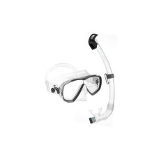 CRESSI Estrella + Seal Dry Snorkel Combo Clear/Black CRESSI Estrella + Seal Dry Snorkel Combo Clear/Black