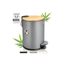 Exitoso Tretmülleimer mit Softclose-Deckel 3 l, Grau Exitoso Tretmülleimer mit Softclose-Deckel 3 l, Grau