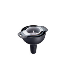 GEFU Trichter Tres 3-teilig, Schwarz