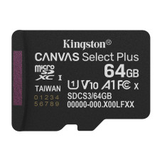 Kingston microSDXC-Karte Canvas Select Plus Gen3 64 GB
