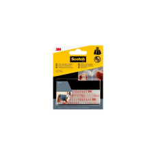 Scotch Klettbandverschluss Extreme, 25 mm x 75 mm Transparent Scotch Klettbandverschluss Extreme, 25 mm x 75 mm Transparent