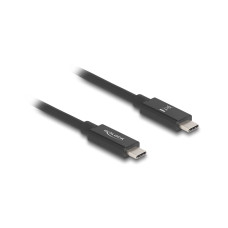 Delock USB4-Kabel 80 Gbps PD 3.1, 240W, 16K 60 Hz USB - USB 0.5 m Delock USB4-Kabel 80 Gbps PD 3.1, 240W, 16K 60 Hz USB - USB 0.5 m