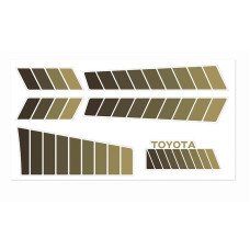 RC4WD Aufkleber für Toyota 84–85 - Braun RC4WD Aufkleber für Toyota 84–85 - Braun