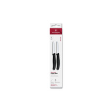 Victorinox Gemüsemesser Swiss Classic, 8 cm, Schwarz, 2 Stück Victorinox Gemüsemesser Swiss Classic, 8 cm, Schwarz, 2 Stück