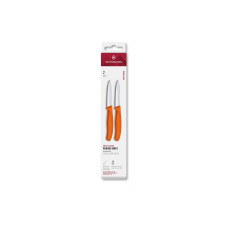 Victorinox Messer-Set Swiss Classic, 8 cm, Orange, 2 Stück Victorinox Messer-Set Swiss Classic, 8 cm, Orange, 2 Stück