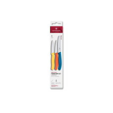 Victorinox Messer-Set Swiss Classic, Gelb / Orange / Blau Victorinox Messer-Set Swiss Classic, Gelb / Orange / Blau