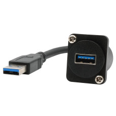 Exsys USB 3.1 Adapter D-Typ Kabel USB-A Stecker - USB-A Buchse Exsys USB 3.1 Adapter D-Typ Kabel USB-A Stecker - USB-A Buchse