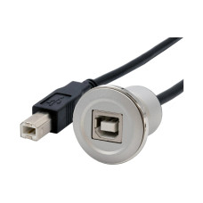 Exsys USB 2.0 Adapter Metall USB-B Stecker - USB-B Buchse Exsys USB 2.0 Adapter Metall USB-B Stecker - USB-B Buchse