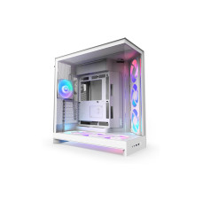 NZXT PC-Gehäuse H9 Flow RGB+ Weiss NZXT PC-Gehäuse H9 Flow RGB+ Weiss