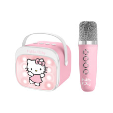 OTL Hello Kitty LED Wireless Karaoke Lautsprecher und Mikrofon OTL Hello Kitty LED Wireless Karaoke Lautsprecher und Mikrofon