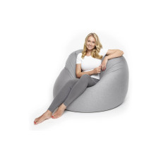 Lumaland Sitzsack Flexi Comfort 380 L, Hellgrau Lumaland Sitzsack Flexi Comfort 380 L, Hellgrau