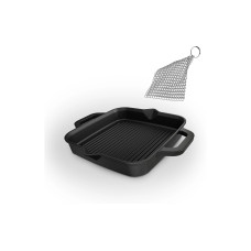 Gusskoenig Grillpfanne 26 cm mit Ringreiniger Gusskoenig Grillpfanne 26 cm mit Ringreiniger