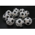 Dameco Lichterkette Fussball, 180 cm, Schwarz/Weiss