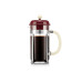Bodum Kaffeebereiter Caffettiera 8 Tassen, 1 l, Cranberry