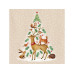 Braun + Company Weihnachtsservietten Animal Tree Mehrfarbig, 20 Stück Braun + Company Weihnachtsservietten Animal Tree Mehrfarbig, 20 Stück