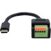 Exsys USB 2.0 Adapter USB-C Stecker - Terminalblock 5-pin Exsys USB 2.0 Adapter USB-C Stecker - Terminalblock 5-pin