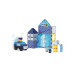 Magna-Tiles Police Station 35 Teile