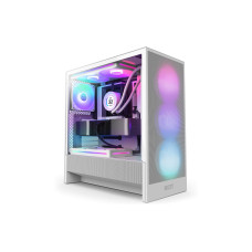 NZXT PC-Gehäuse H5 Flow RGB Weiss NZXT PC-Gehäuse H5 Flow RGB Weiss