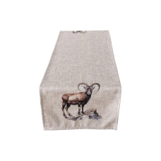 Boltze Tischläufer Poldie Textil, 140 x 40 cm