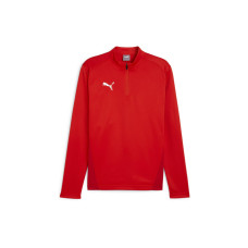 PUMA Zip Top teamGOAL Training 1/4 M, Rot
