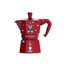 Bialetti Moka Express 3 Tassen, Orsetto Rot