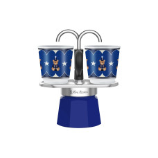 Bialetti Mini Express 2 Tassen, Blau