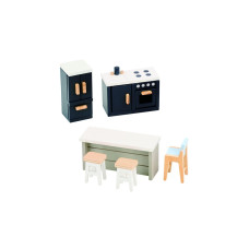 Spielba Holzspielwaren Puppenhausmöbel Küche