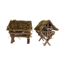 Bottsa Mini-Figur Futterkrippe mit Heu 8 cm Bottsa Mini-Figur Futterkrippe mit Heu 8 cm