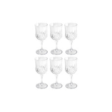 alpina Weingläser mit Kristalleffekt 200 ml, 6 Stück, Transparent alpina Weingläser mit Kristalleffekt 200 ml, 6 Stück, Transparent