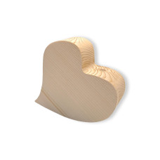 Holz Zollhaus Aufsteller Massivholz Herz klein Holz Zollhaus Aufsteller Massivholz Herz klein