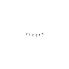 Amscan Girlande Skelette 150 cm Amscan Girlande Skelette 150 cm