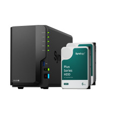 Synology NAS DiskStation DS225+ 2-bay HDD 12 TB