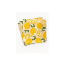 Chic Mic Cocktailservietten Lemonade 33 x 33 cm Chic Mic Cocktailservietten Lemonade 33 x 33 cm