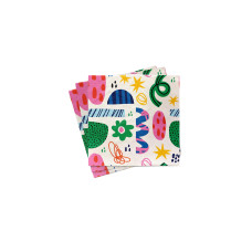 Chic Mic Cocktailservietten Its a celebration 33 x 33 cm Chic Mic Cocktailservietten Its a celebration 33 x 33 cm