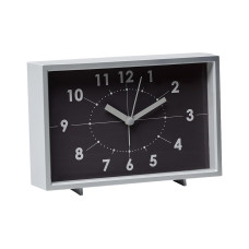 Chic Mic Tischuhr Vintage Clock – Rocket Schwarz/Weiss