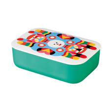 BioLoco Lunchbox Classic – have a nice day Grün/Mehrfarbig
