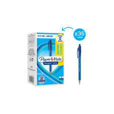 Paper Mate Kugelschreiber Flexgrip Ultra 1 mm, Blau, 36 Stück Paper Mate Kugelschreiber Flexgrip Ultra 1 mm, Blau, 36 Stück