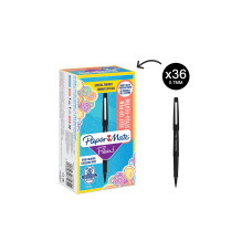 Paper Mate Fineliner Flair Original 0.7 mm, 36 Stück, Schwarz