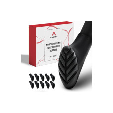 Atacama Nordic Walking Gummipuffer Wanderstockaufsatz 10er-Set