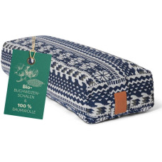 DoYourYoga Yoga-Bolster Paravati Weiss/Blau DoYourYoga Yoga-Bolster Paravati Weiss/Blau