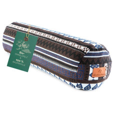 DoYourYoga Yoga-Bolster Tarik, Dinkelspelz, Mehrfarbig/Braun DoYourYoga Yoga-Bolster Tarik, Dinkelspelz, Mehrfarbig/Braun