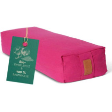 DoYourYoga Yoga-Bolster Paravati Bio-Dinkelspelz, Pink DoYourYoga Yoga-Bolster Paravati Bio-Dinkelspelz, Pink