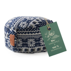 DoYourYoga Yoga-Kissen Vishnu Dinkelspelz, Blau/Weiss DoYourYoga Yoga-Kissen Vishnu Dinkelspelz, Blau/Weiss