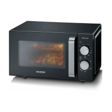 Severin Mikrowelle mit Grill MW 7762 Schwarz/Silber Severin Mikrowelle mit Grill MW 7762 Schwarz/Silber