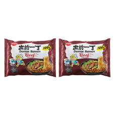 Nissin Food Fertiggericht Demae Ramen Nudelsuppe – Rind 200 g Nissin Food Fertiggericht Demae Ramen Nudelsuppe – Rind 200 g