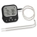 ADE Digitales Braten- und Ofenthermometer Schwarz