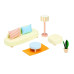 Spielba Holzspielwaren Puppenhausmöbel Wohnzimmer Spielba Holzspielwaren Puppenhausmöbel Wohnzimmer