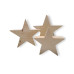 Holz Zollhaus Aufsteller Massivholz Stern klein